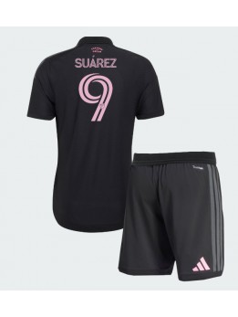 Inter Miami Luis Suarez #9 Auswärts Trikotsatz für Kinder 2026-27 Kurzarm (+ Kurze Hosen)